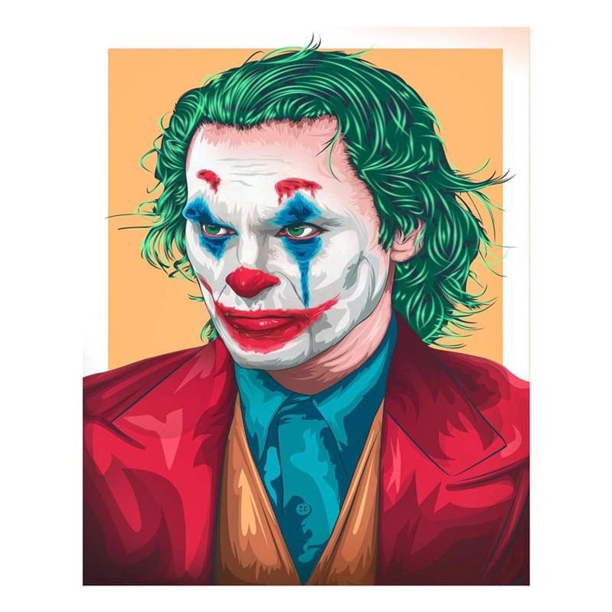 MAKA - DIAMOND PAINTING JOKER 40X50 CM  MAKA