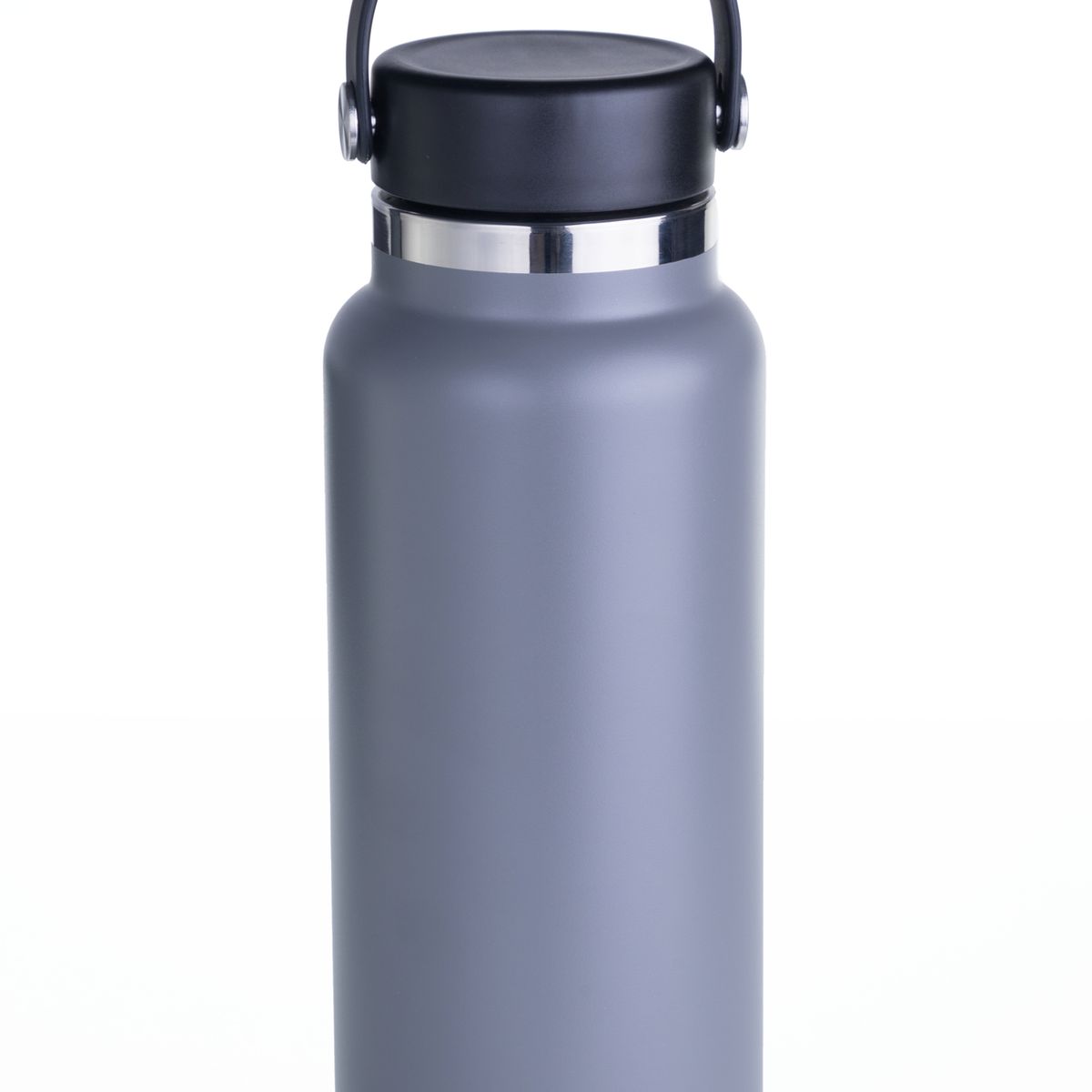 WECOOL - Botella Térmica Gris 1000ml  Acero Inoxidable Hermética y Duradera