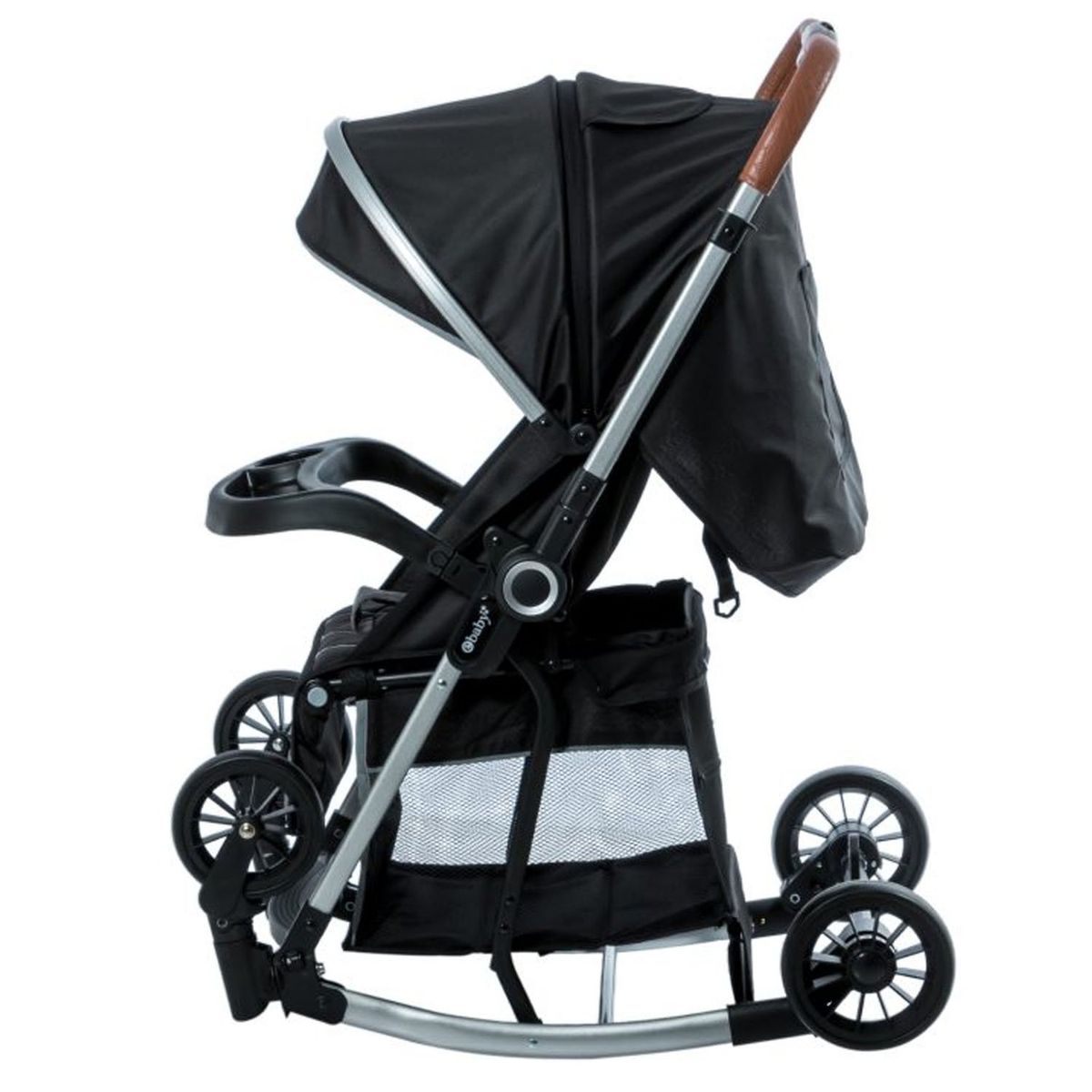 EBABY - Coche Mecedora de Lujo BOUNCY Black