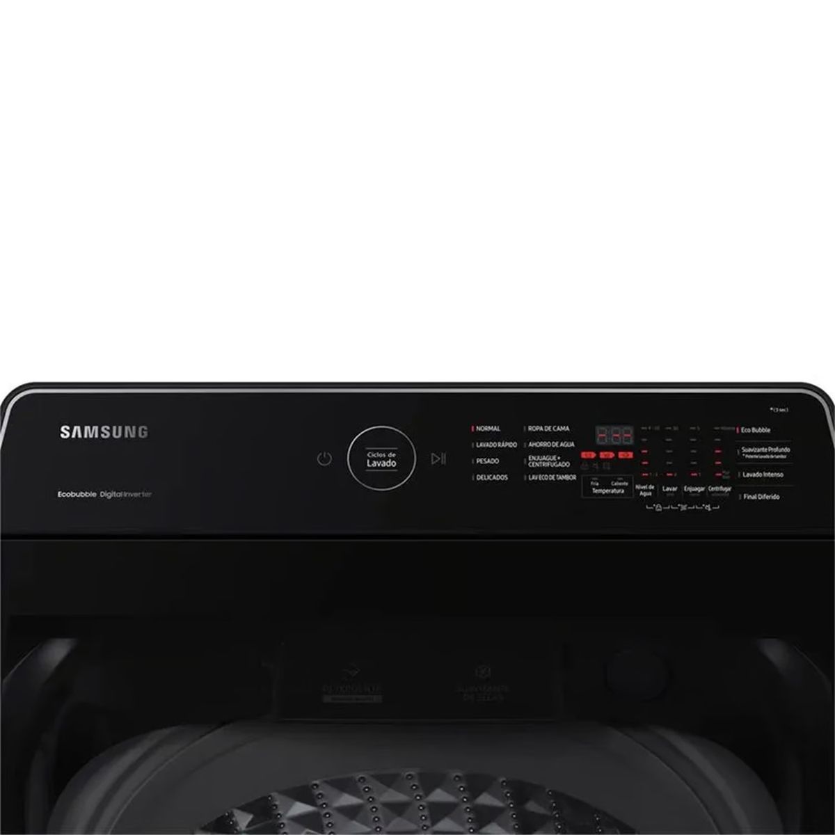 SAMSUNG - LAVADORA SAMSUNG 13 Kg Eco Inverter WA13CG5441BVPE Negro