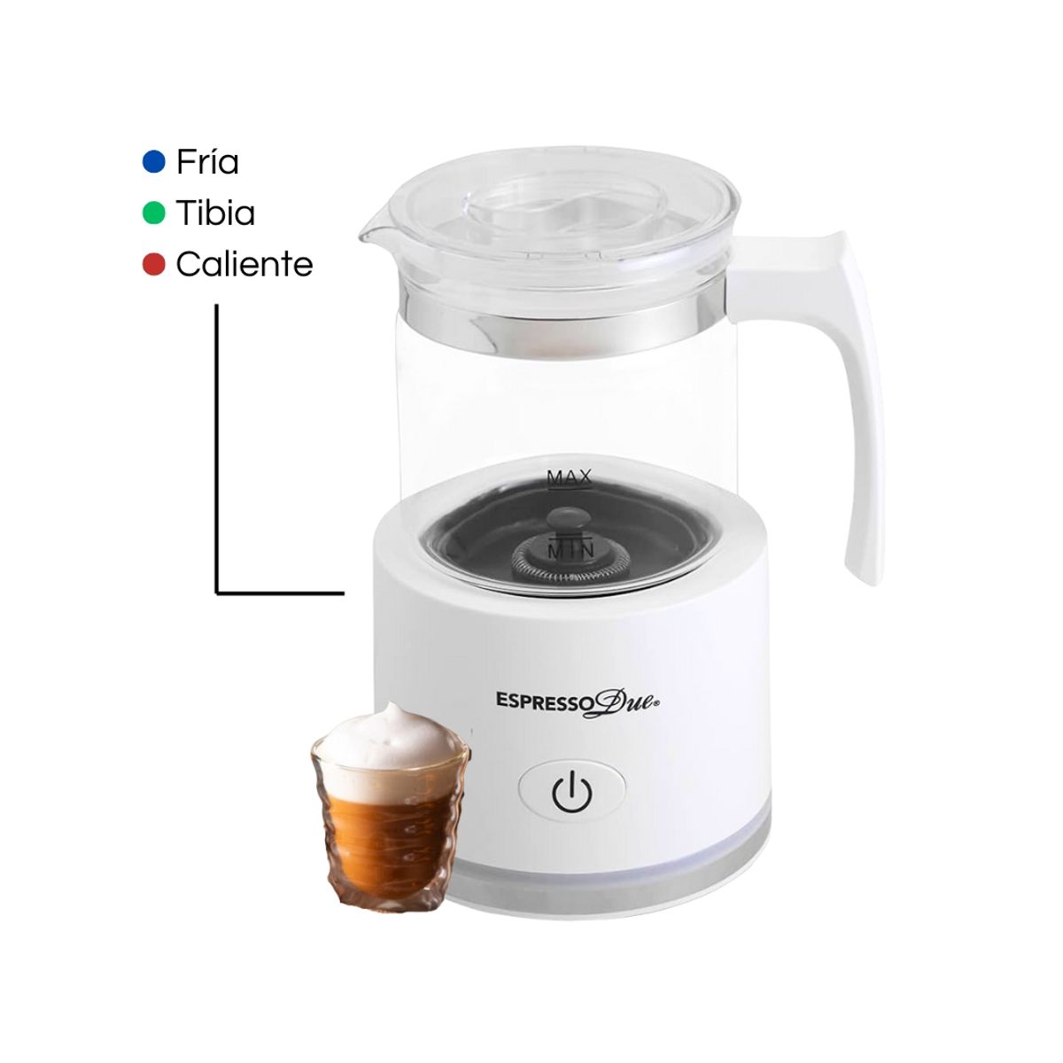 EXPRESSO DUE - Espumador de leche Italiano automático