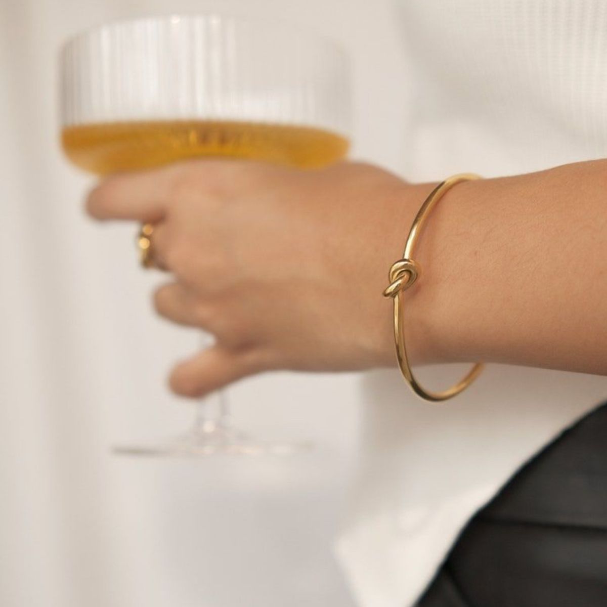 GENERICO - Puñera nudo dorado  - Naif Jewelry Peru