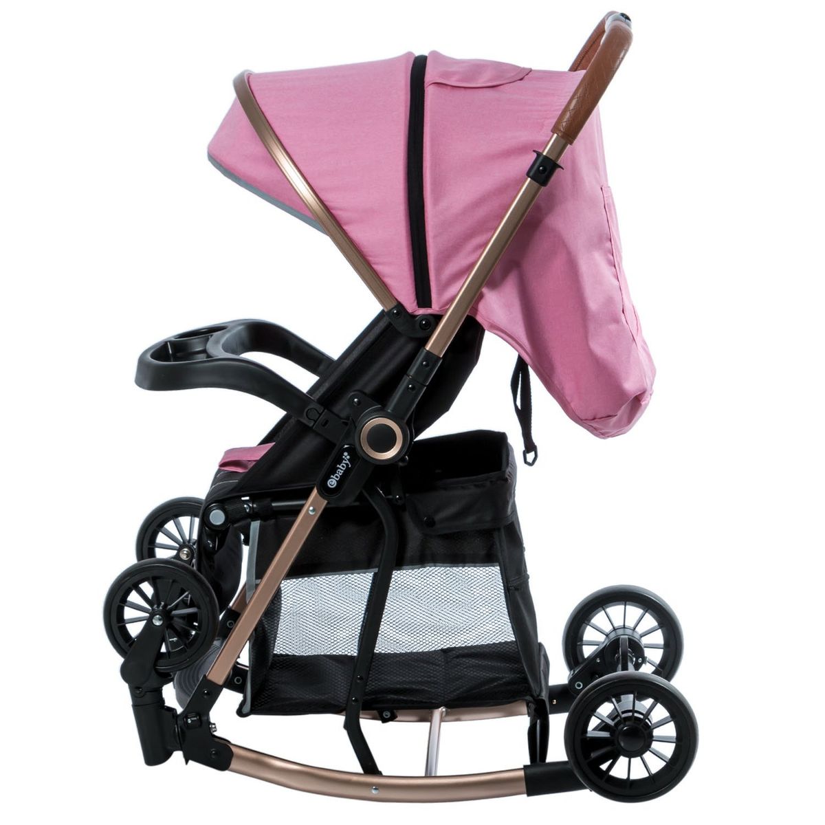 EBABY - Coche Mecedora de Lujo BOUNCY Pink