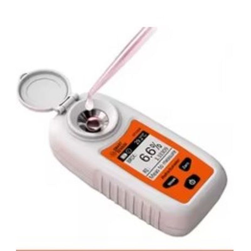 GENERICO - Refractometro Digital 0 - 35 Brix Vinos Jugos Azucar