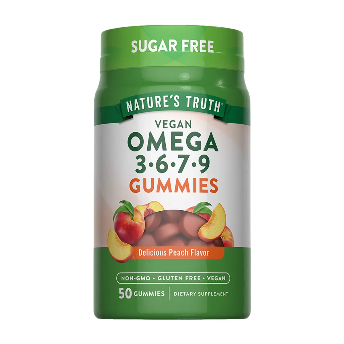 NATURE'S TRUTH - Omega 3, 6, 7, 9 50 Gomitas Veganas Nature's Truth