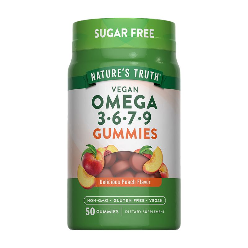 NATURE'S TRUTH - Omega 3, 6, 7, 9 50 Gomitas Veganas Nature's Truth