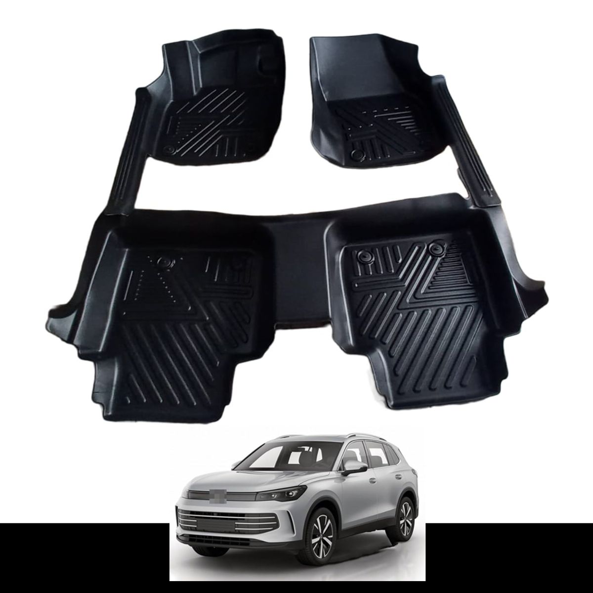 GENERICO - PISOS BANDEJA VOLKSWAGEN TIGUAN 2017-2024