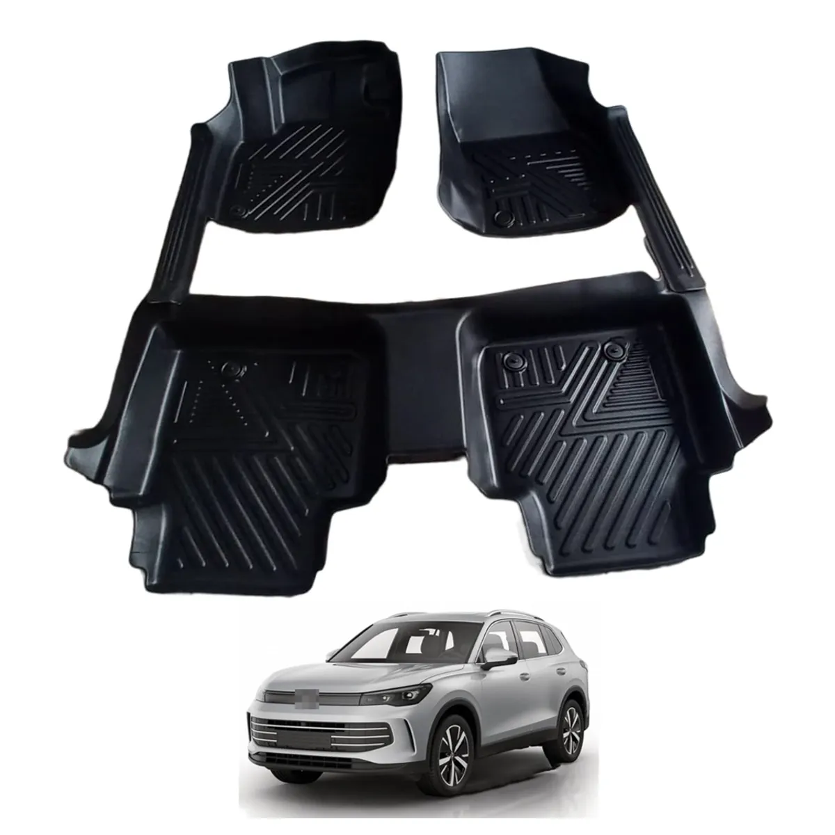 GENERICO - PISOS BANDEJA VOLKSWAGEN TIGUAN 2017-2024