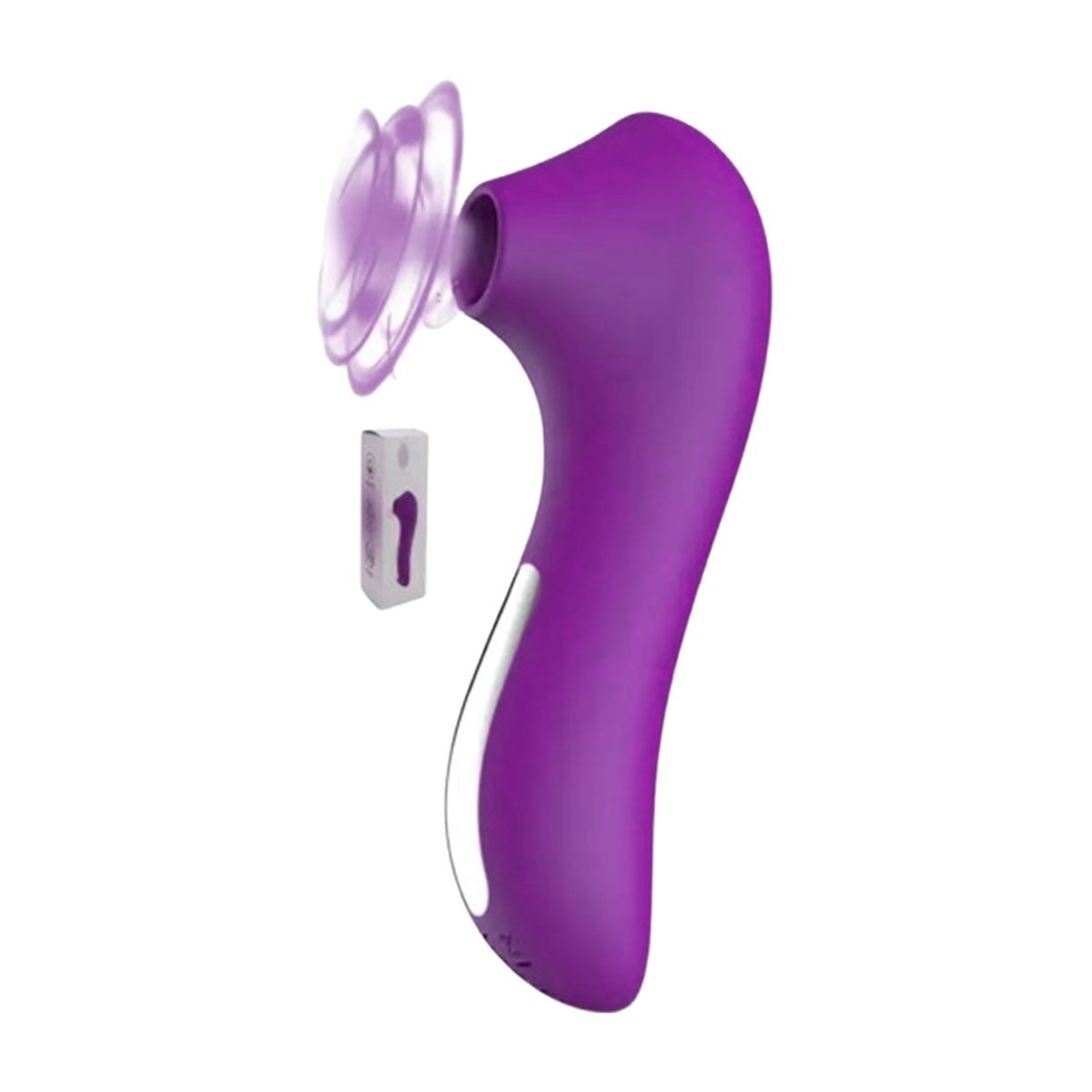 GENERICO - Succionador Impermeable - Recargable-Morado