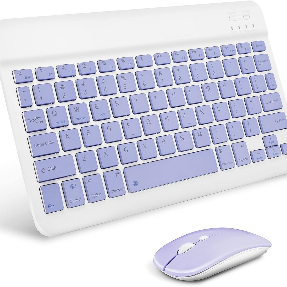 GENERICO - TECLADO INALÁMBRICO CON MOUSE ULTRA DELGADO BLUETOOTH