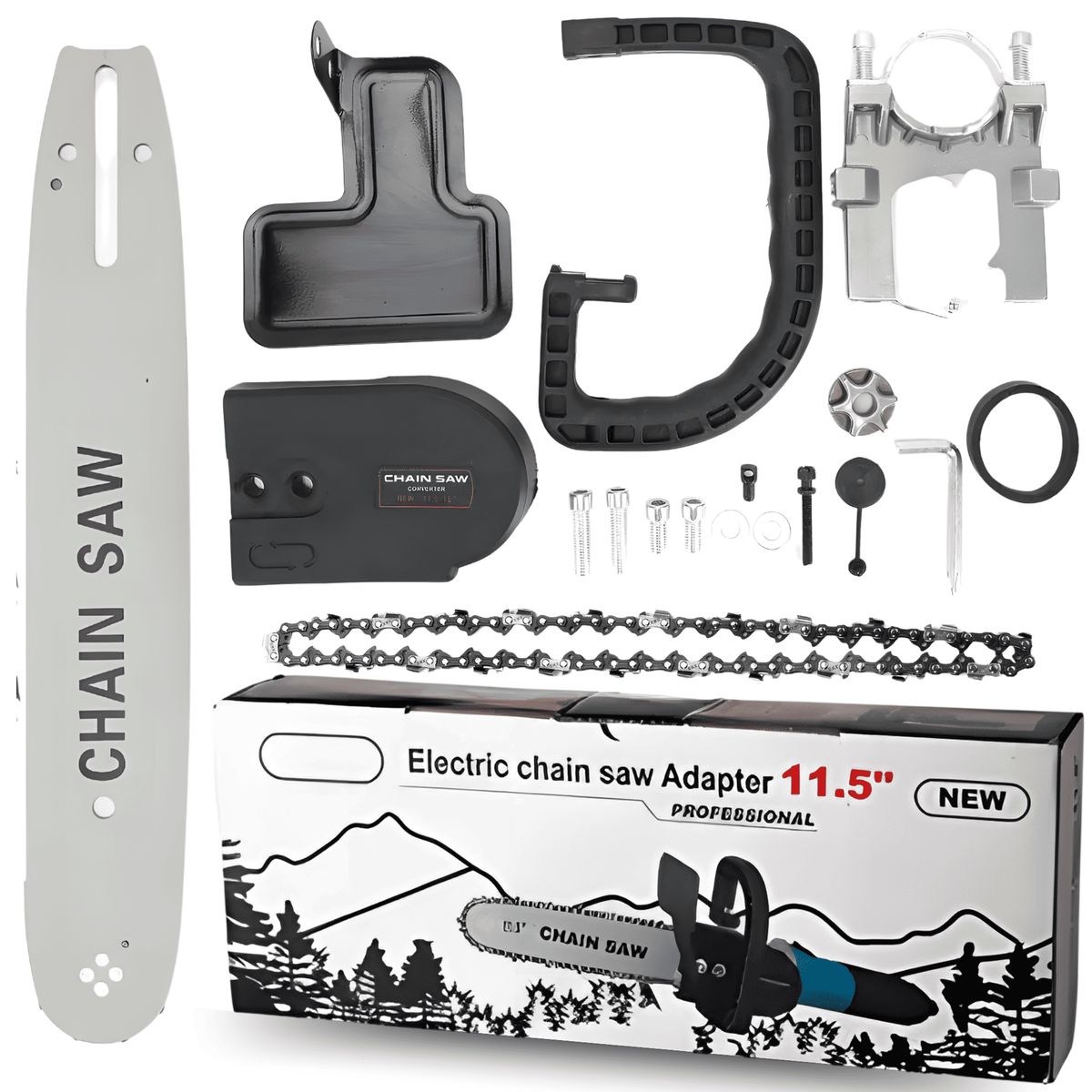 ROSH - Adaptador de Motosierra + Cortador de Vidrio – ¡Doble Función!