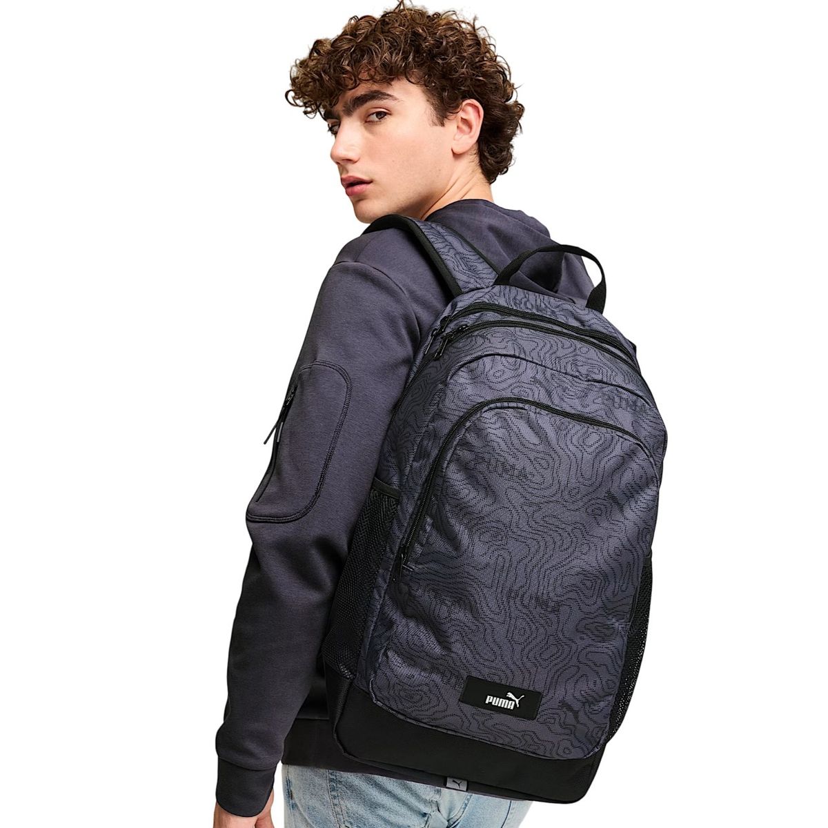 PUMA - Mochila Puma Academy Backpack 090697 03 Negro Unisex