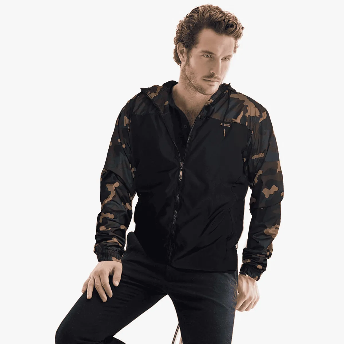 ELEMENT SPECIAL EDITION - CASACA CORTAVIENTO ELEMENT DUAL COLOR CAMUFLADO