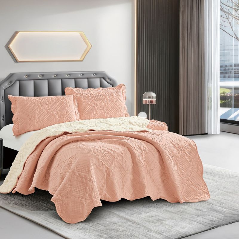 GENERICO - CUBRECAMA CON CARNERO GOLDSUN 2 PLZ