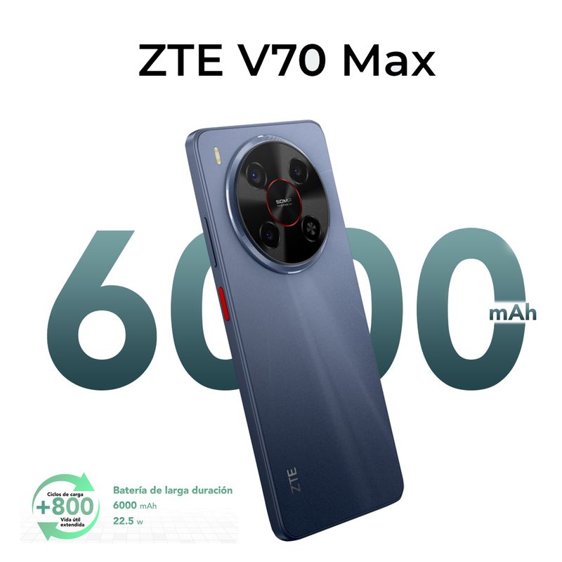 ZTE - ZTE BLADE V70 MAX 4+10GB RAM 256GB COLOR GRIS