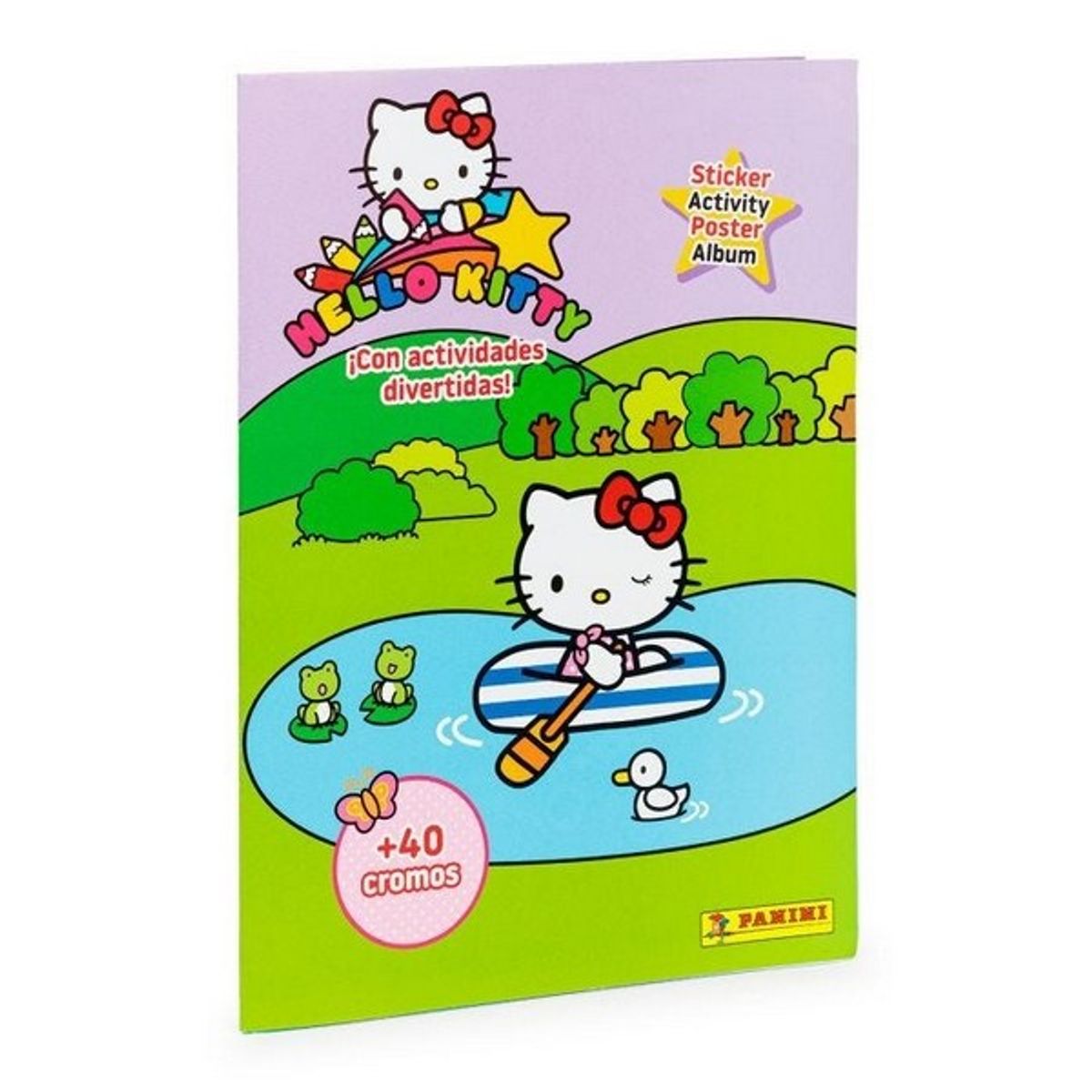 GENERICO - pack x 2 libros de actividades hello kitty + stickers