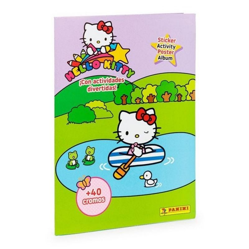 GENERICO - pack x 2 libros de actividades hello kitty + stickers