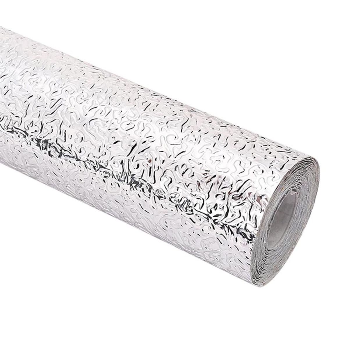 GENERICO - Papel de Aluminio Cocina Pegatina Autoadhesiva Impermeable