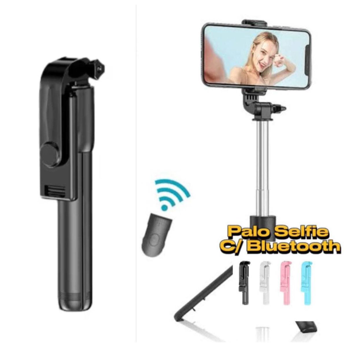 GENERICO - Tripode Bluetooth Selfie Stick Para Lives Stream y Grabaciones