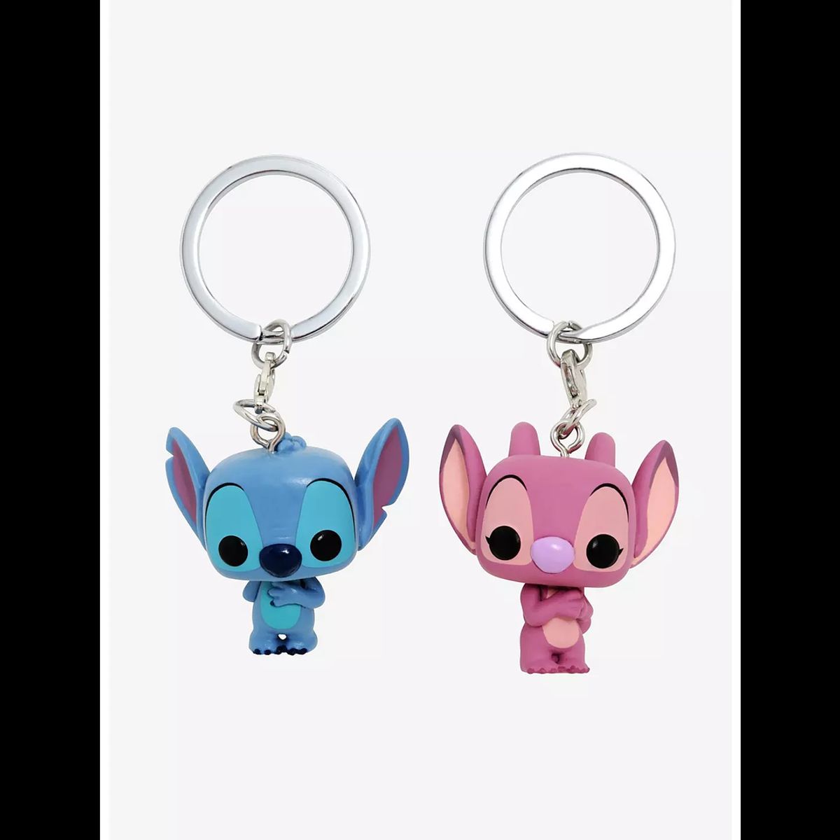 FUNKO - Llavero POP Stitch & Angel 2pack - Disney Lilo & Stitch