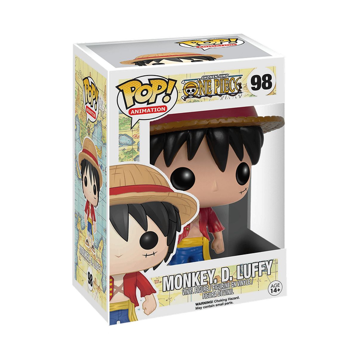FUNKO - Funko Pop Animation Monkey D Luffy 98 - One Piece
