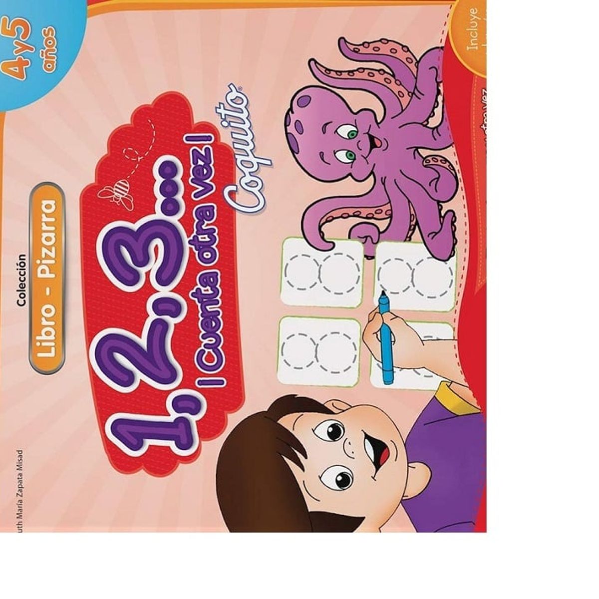 EDICIONES COQUITO - Libro Pizarra Coquito 123 cuenta Otra Vez