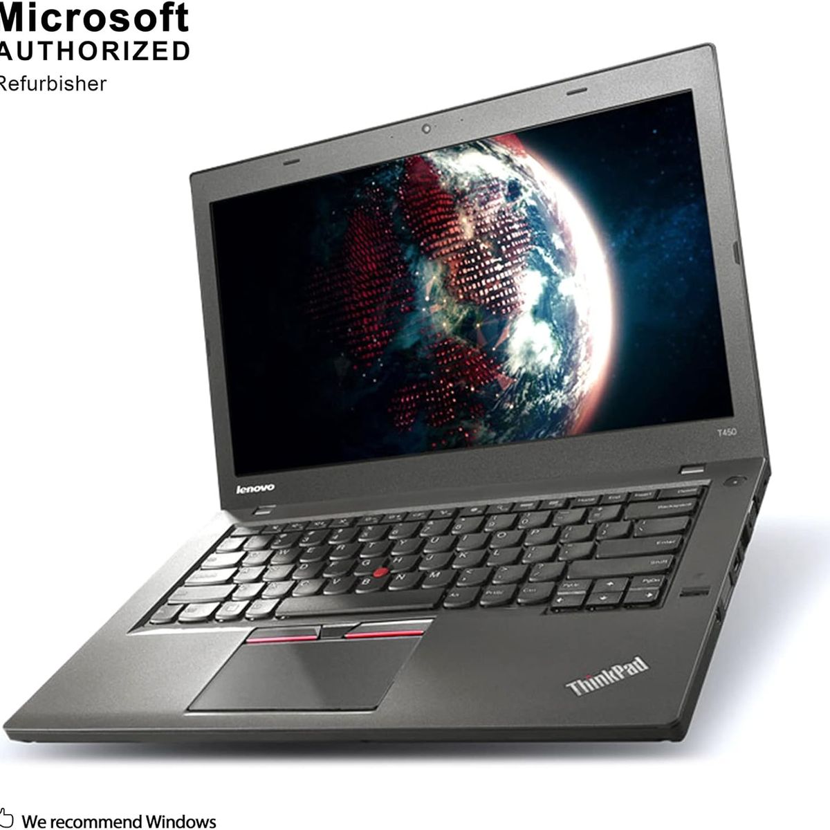 LENOVO - Laptop Lenovo ThinkPad T450  i5-5300U 16GB RAM - 256GB SDD - MIL-STD-810G