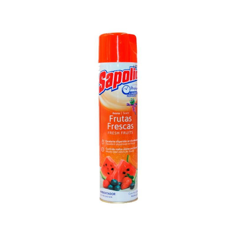SAPOLIO - Ambientador Frutas Frescas 360 ml Sapolio