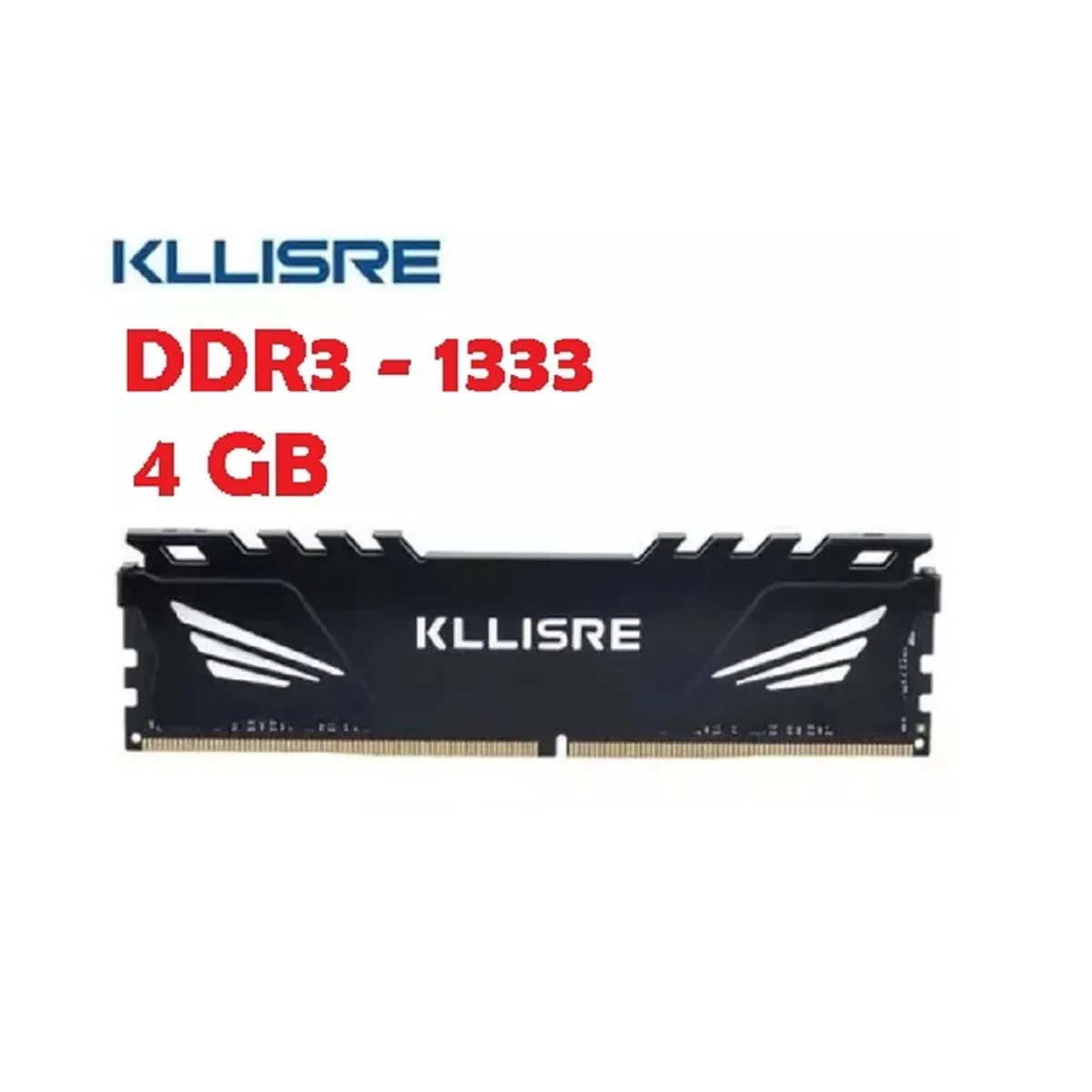 GENERICO - MEMORIA RAM DDR3 1333 KLLISRE 4GB PARA PC DE ESCRITORIO