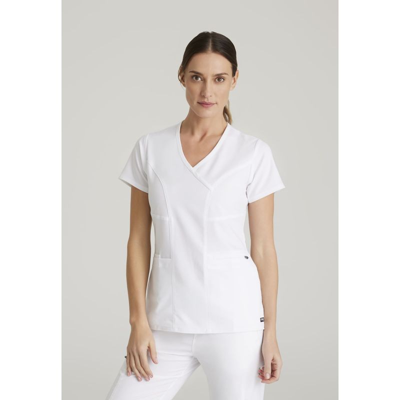 BARCO - Conjunto Grey´s Anatomy Spandex Stretch Kim Uniforme Medico - Scrubs