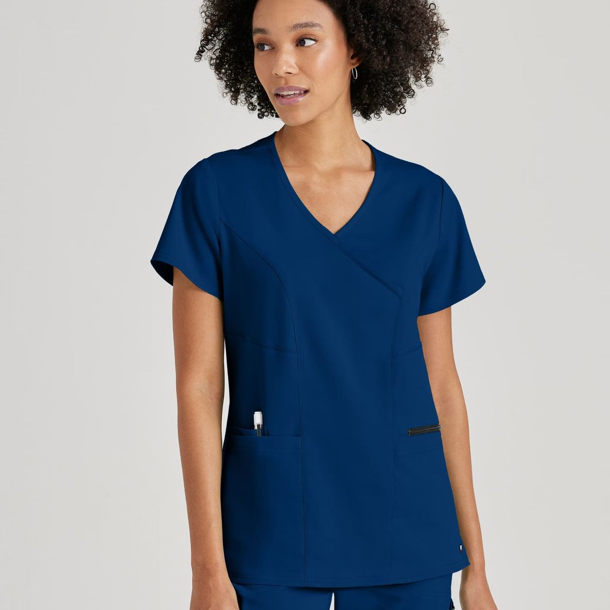 BARCO - Conjunto Grey´s Anatomy Spandex Stretch Kim Uniforme Medico - Scrubs