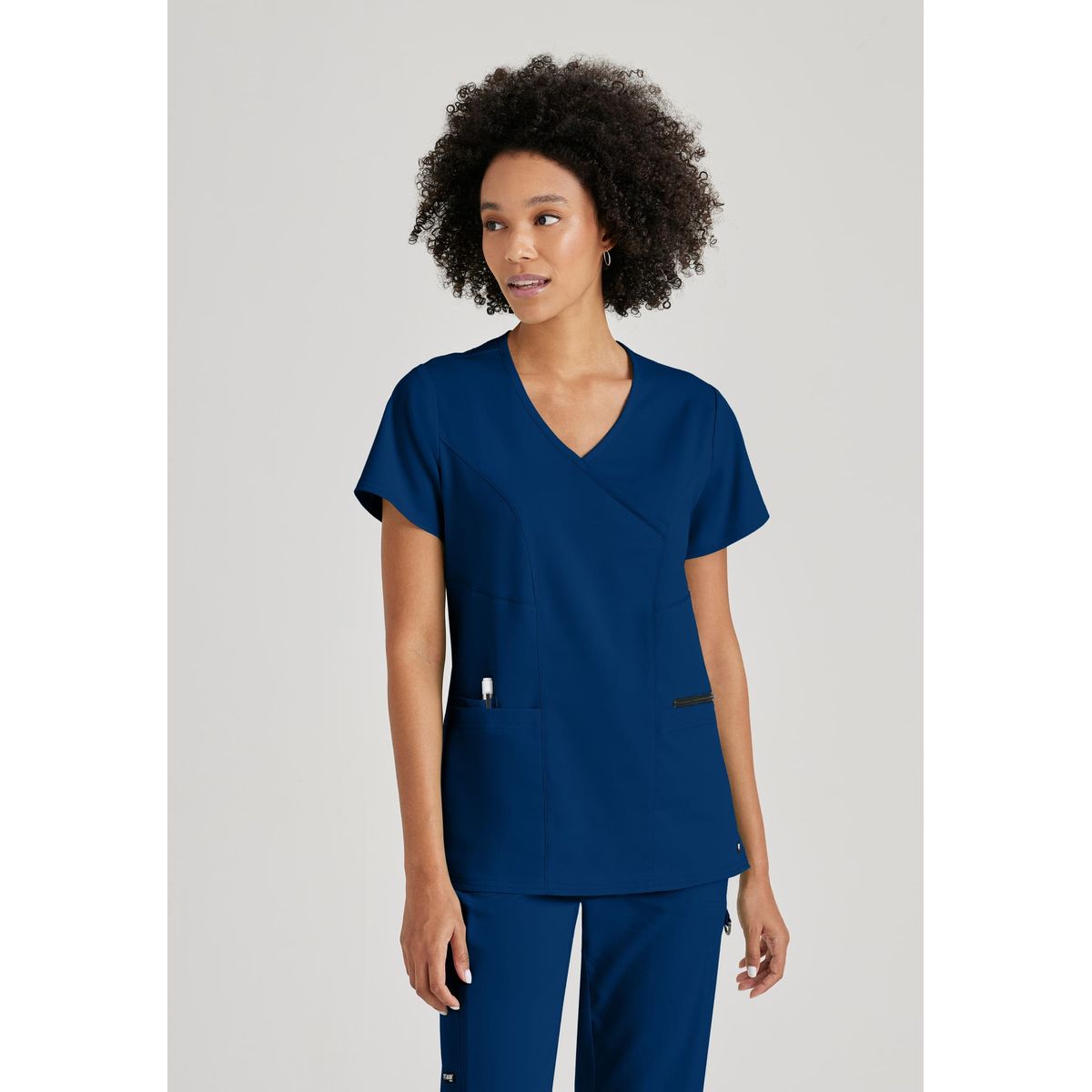 BARCO - Conjunto Grey´s Anatomy Spandex Stretch Kim Uniforme Medico - Scrubs