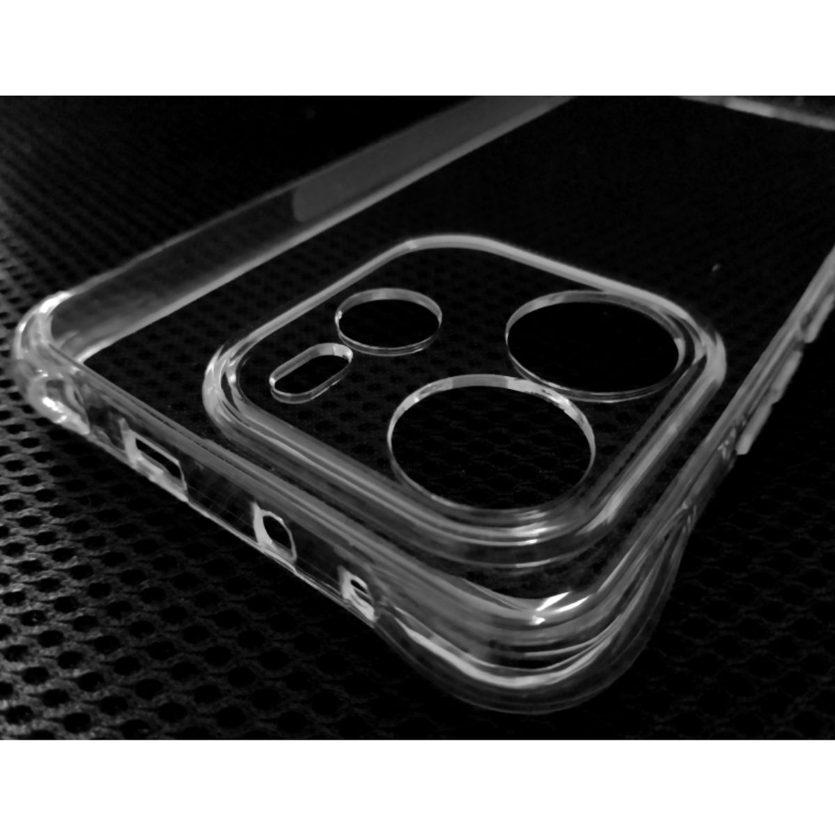 GENERICO - CASE FUNDA PARA XIAOMI REDMI NOTE 14 - ANTISHOCK TRANSPARENTE