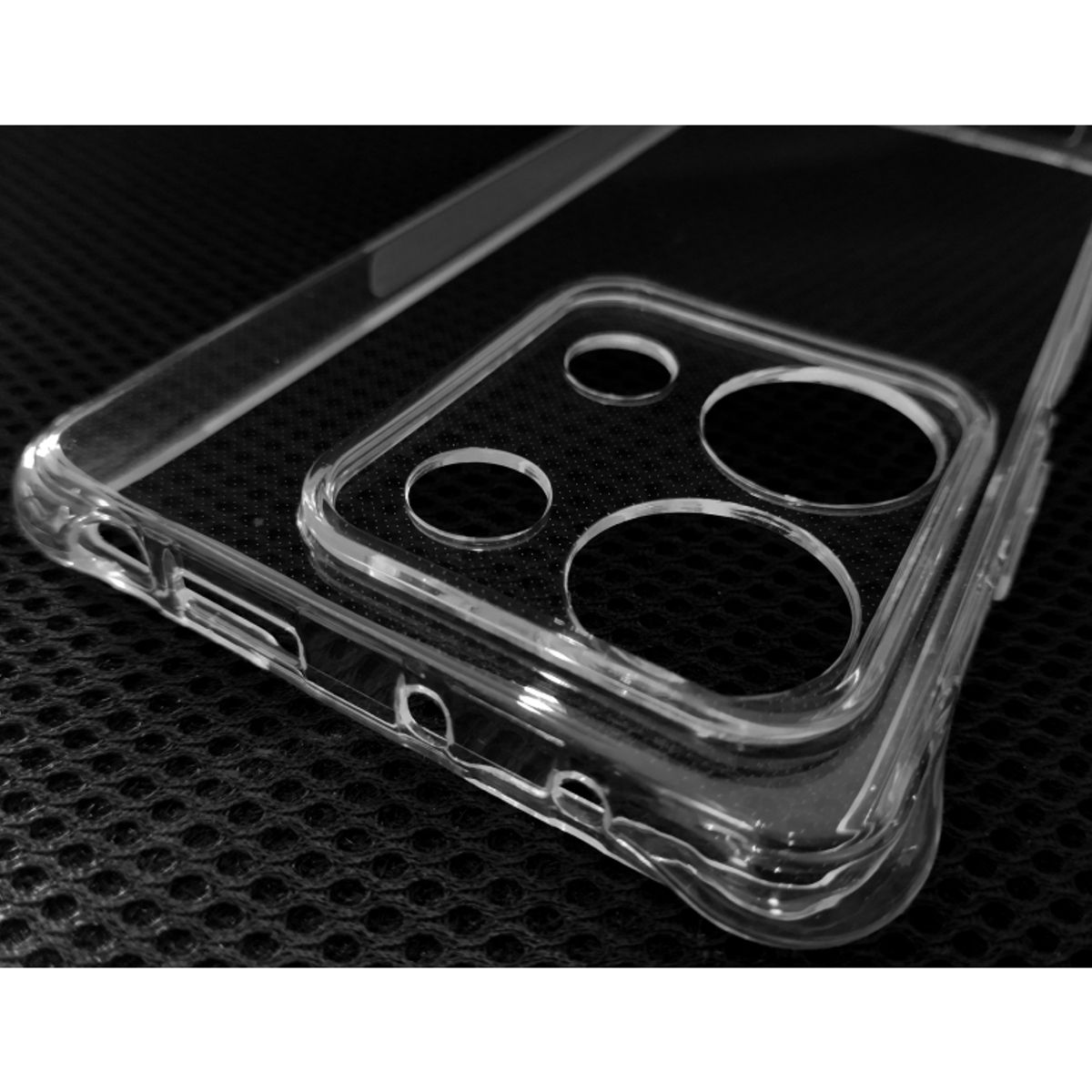 GENERICO - CASE FUNDA PARA XIAOMI REDMI NOTE 14S - ANTISHOCK TRANSPARENTE