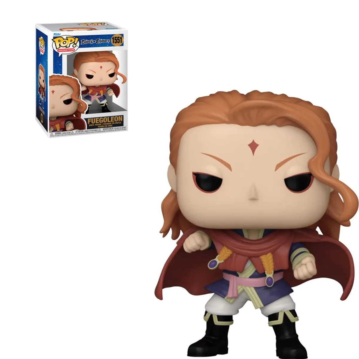 FUNKO - Funko Pop Black Clover - Fuegoleon 1551