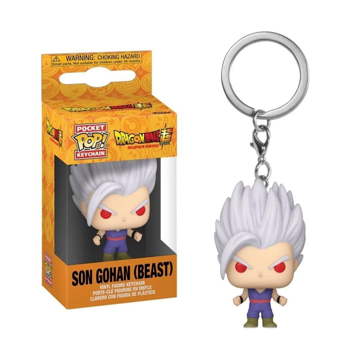 FUNKO - Funko Pop llavero Dragon Ball - Super Hero Son Gohan Beast