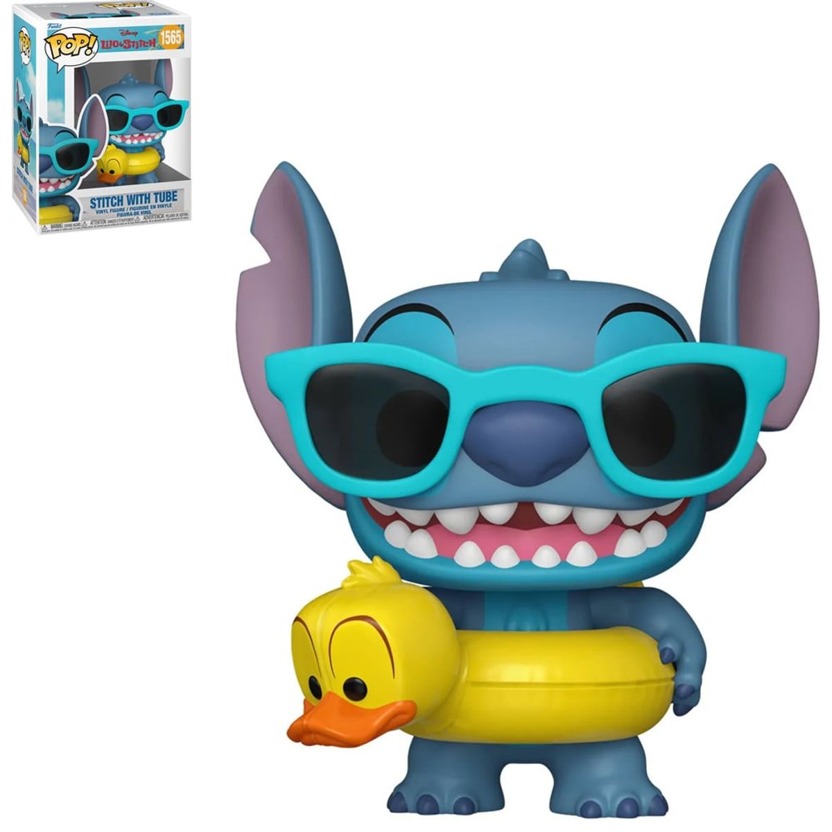 FUNKO - Funko Pop Lilo & Stitch - Stitch con Patito 1565