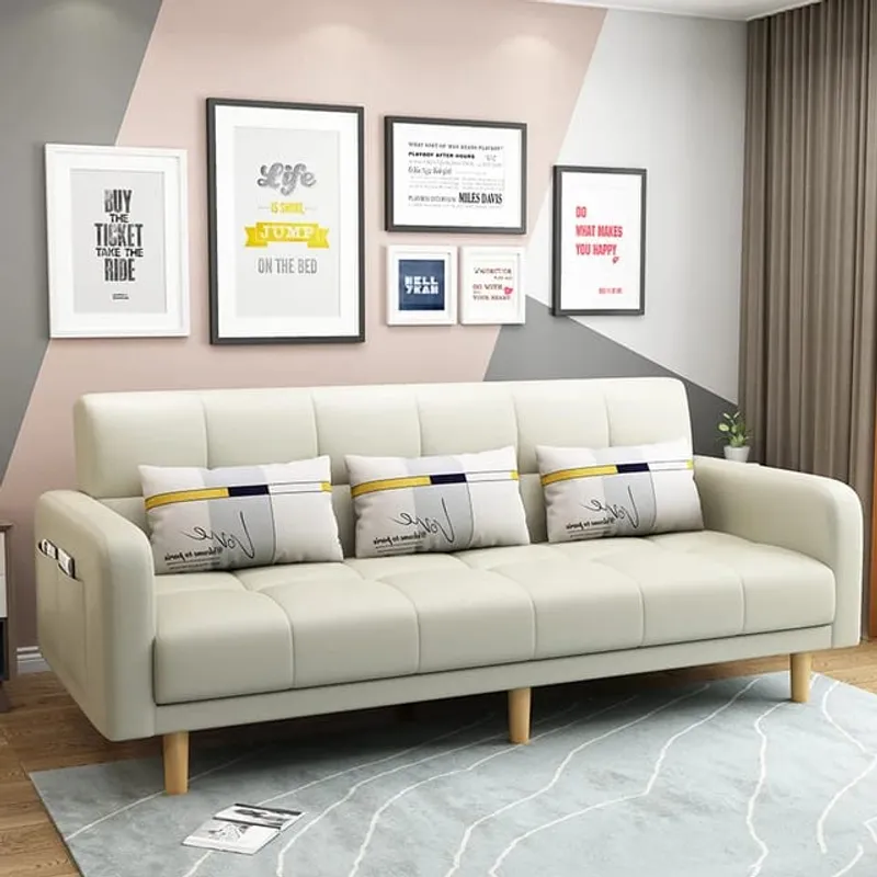 ARTSOFA - Sofá Eines dos cuerpos beige + obsequio