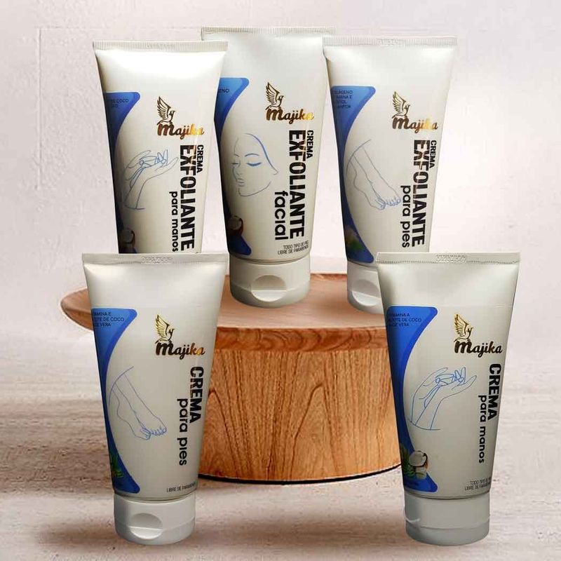 MAJIKA - Crema exfoliante para pies - MAJIKA