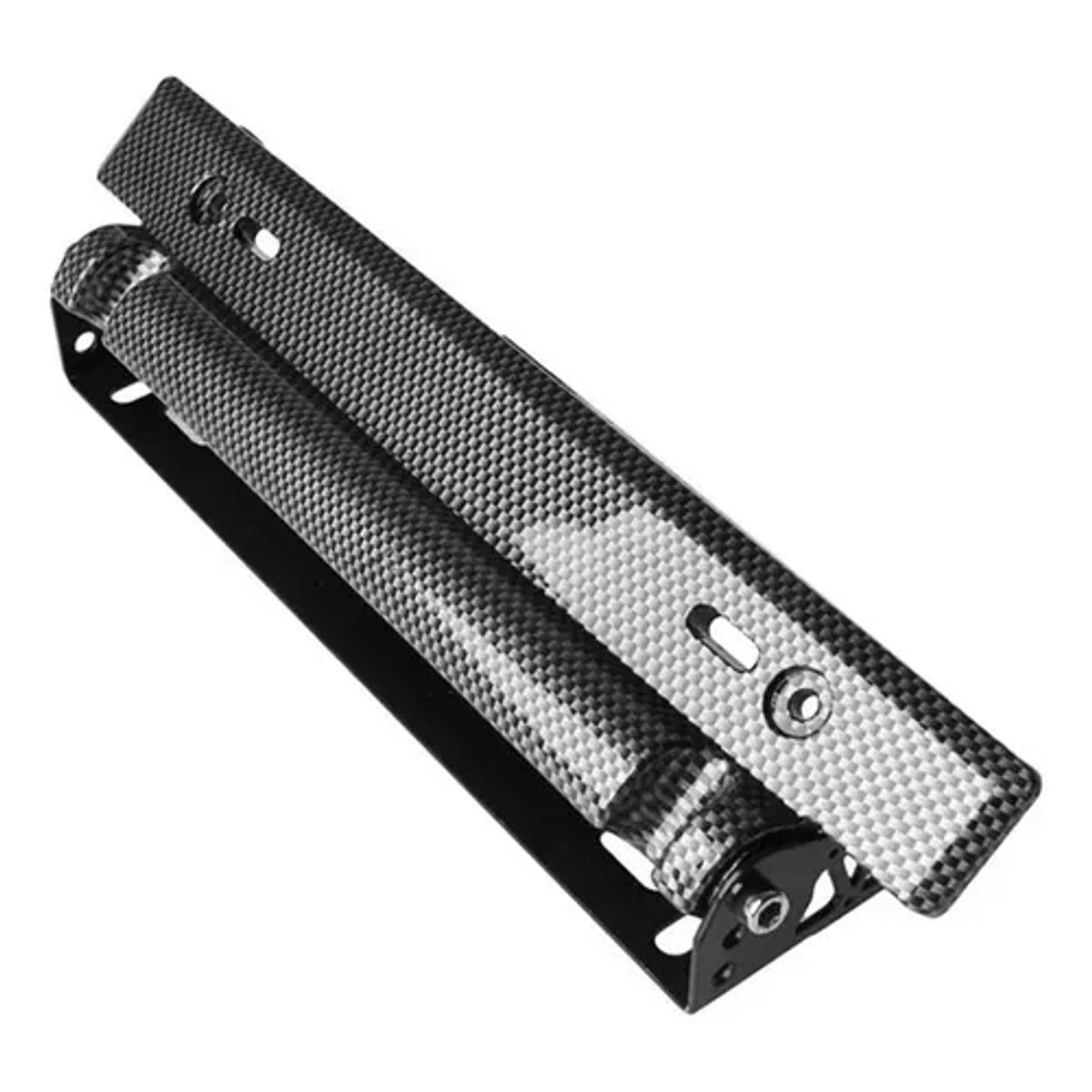 GENERICO - Porta Placa Reclinable Tuning Deportivo