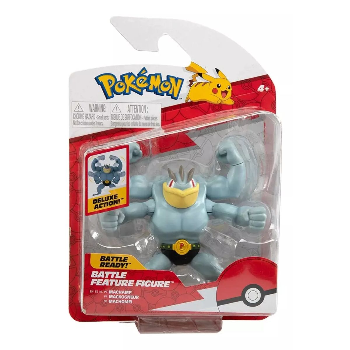 JAZWARES - Machamp Battle Pokemon Jazwares