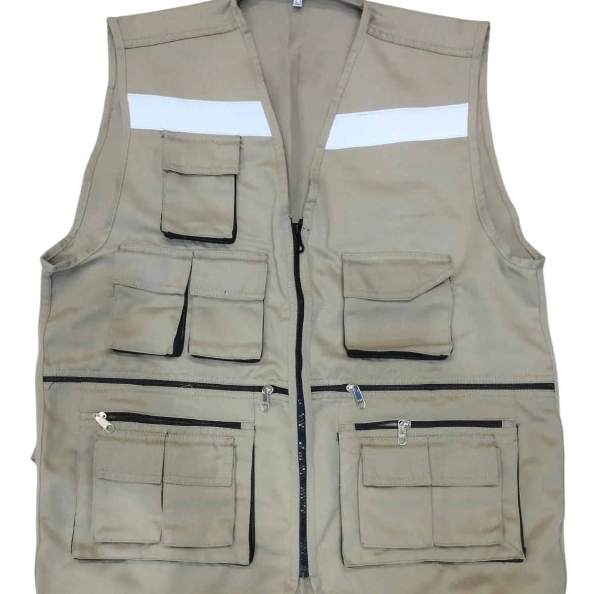 GENERICO - CHALECO DE DRILL TIPO PANOPLY