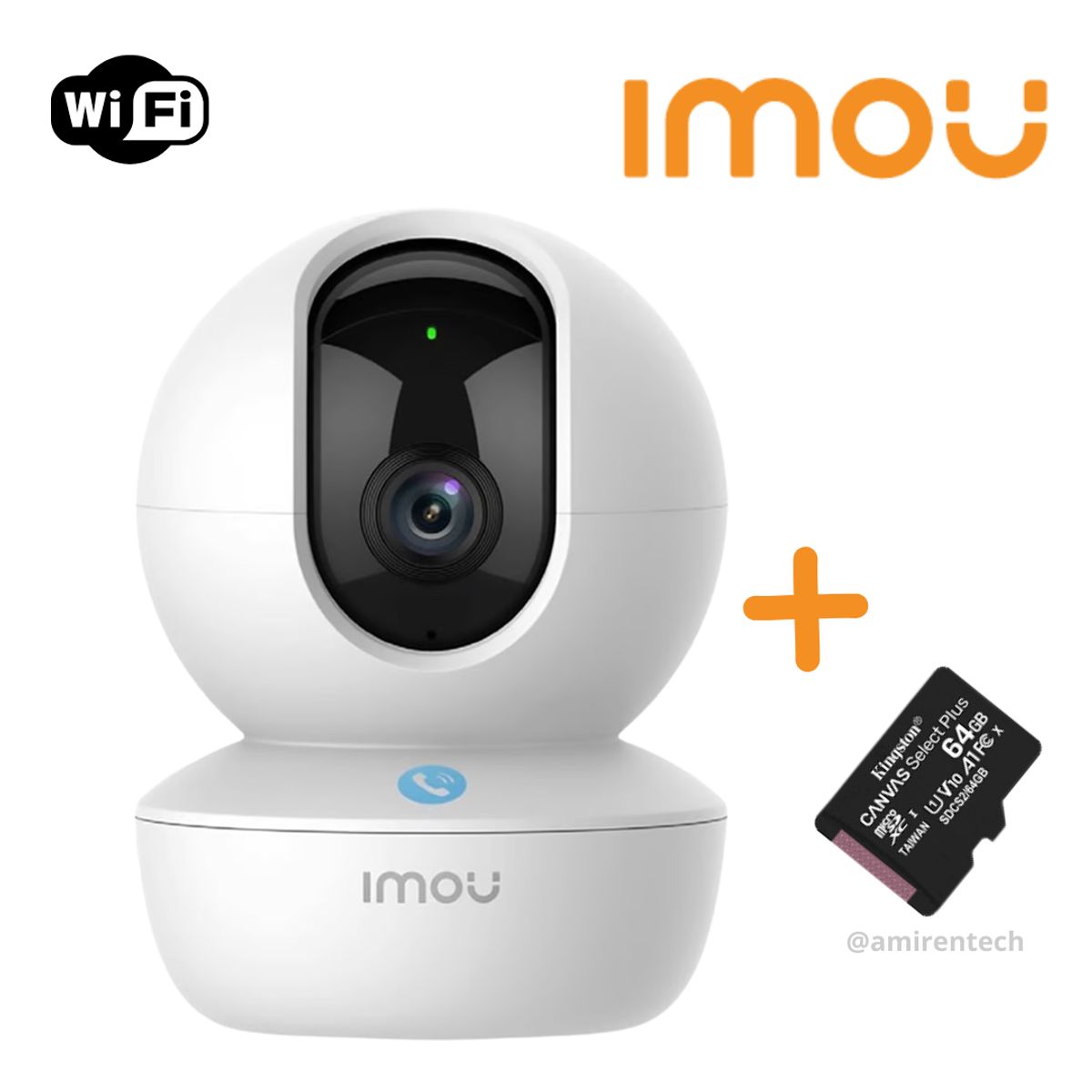 IMOU - Camara de Seguridad Imou Ranger RC 3MP + Memoria de Grabacion
