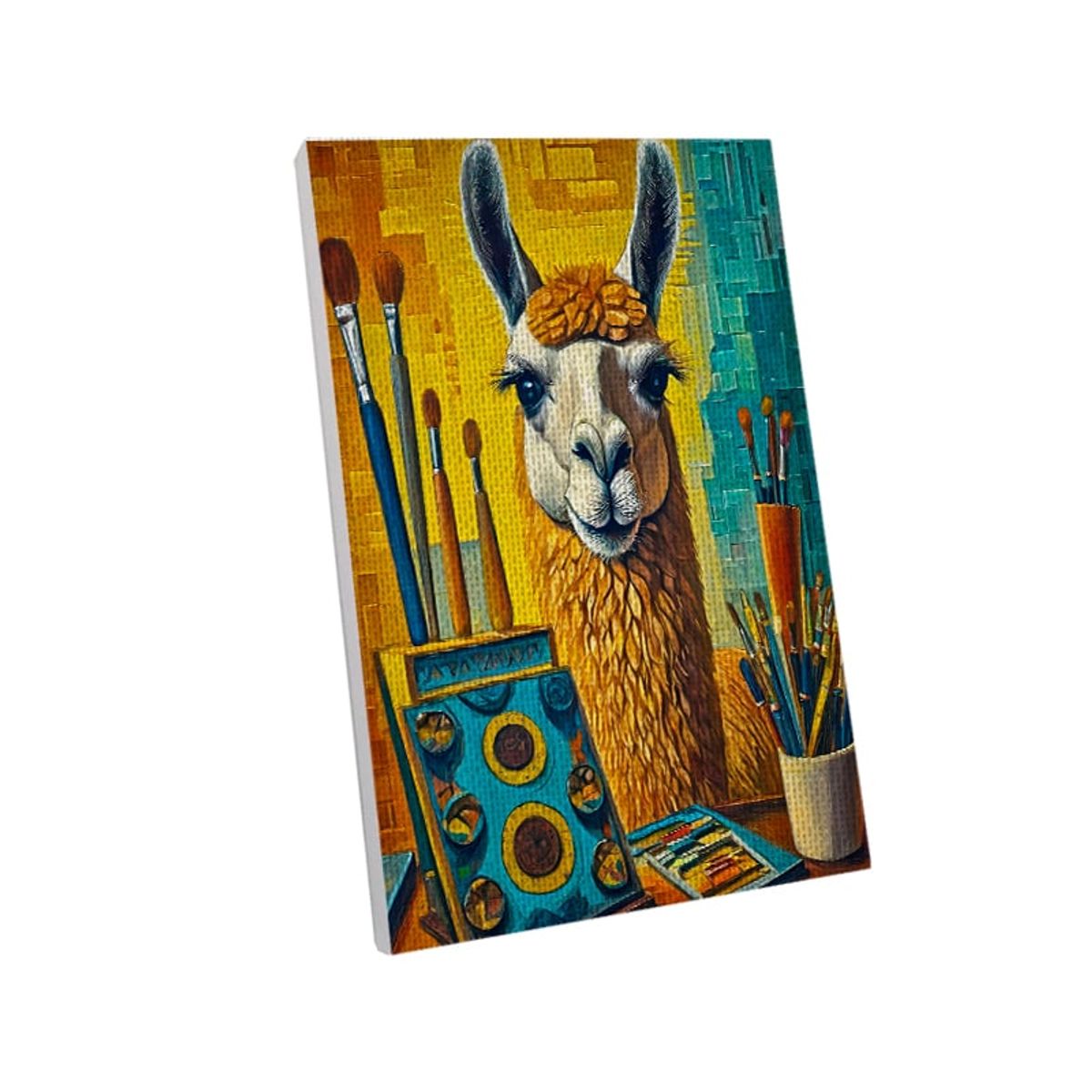 MAKA - PINTURA CON NUMEROS LLAMA PAINTER 20X30CM MAKA