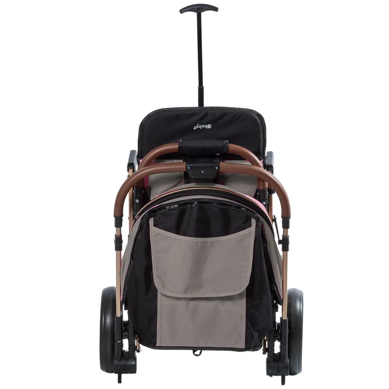 EBABY - Coche Maleta de Lujo RUDI Beige