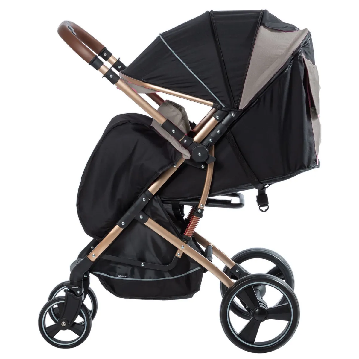 EBABY - Coche Maleta de Lujo RUDI Beige
