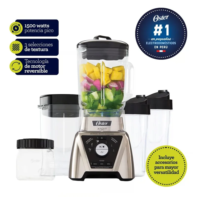OSTER - Licuadora Xpert Series™ niquelada BLST3BCAG