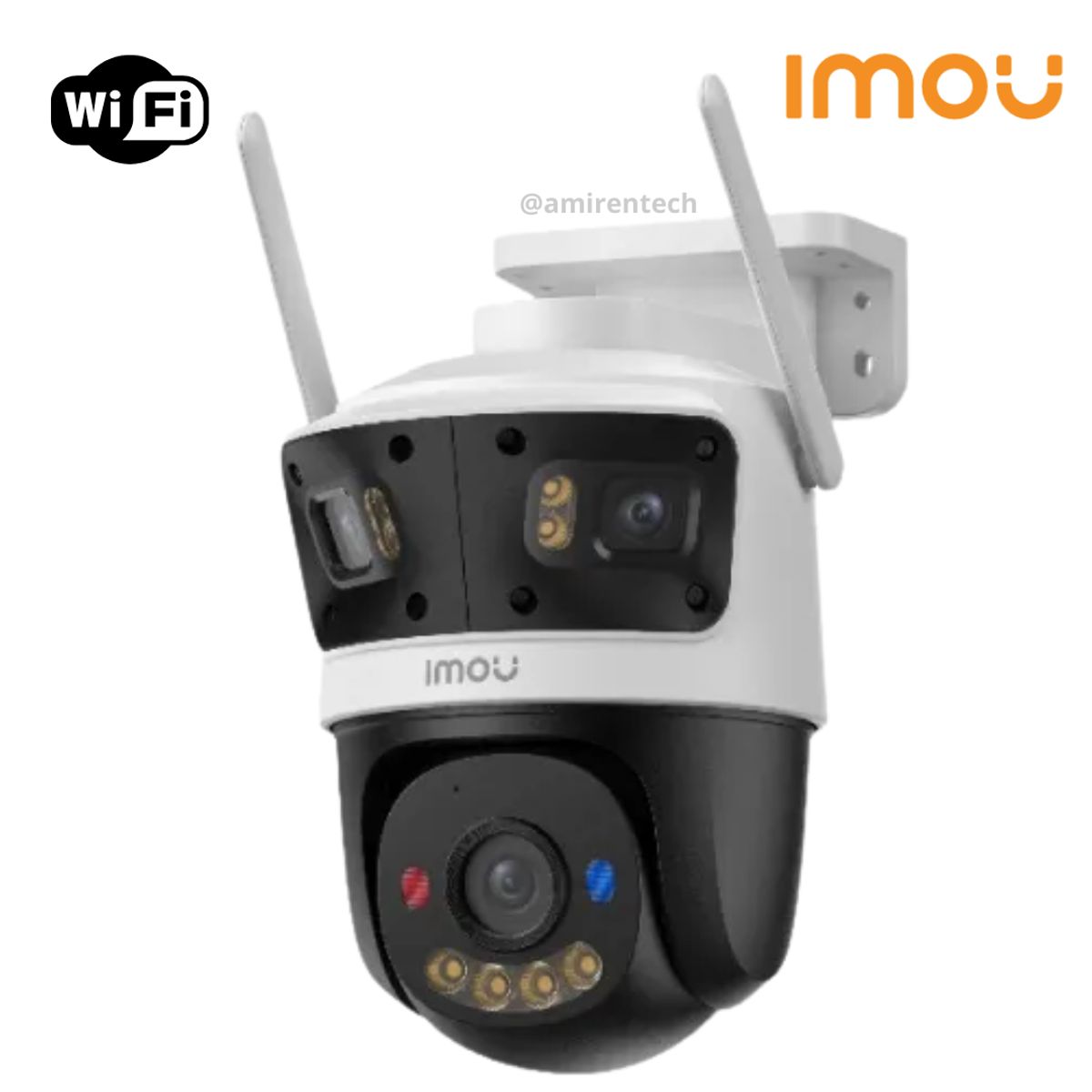 IMOU - Camara de Seguridad Cruiser Triple Lente IMOU 11MP CON IA y WIFI