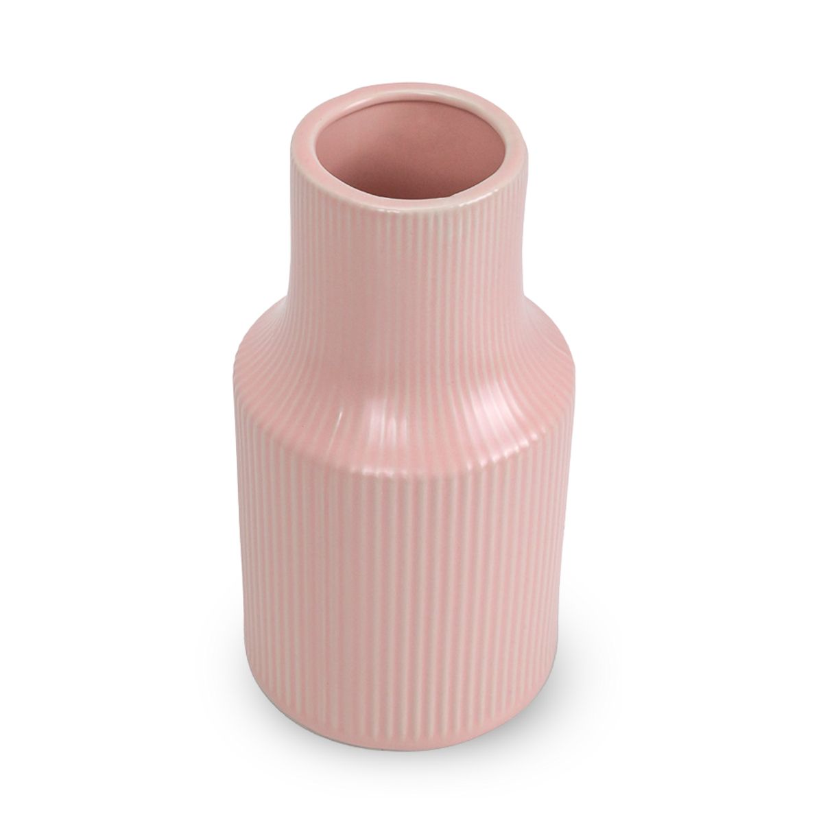 GENERICO - Florero Rosa Elegante