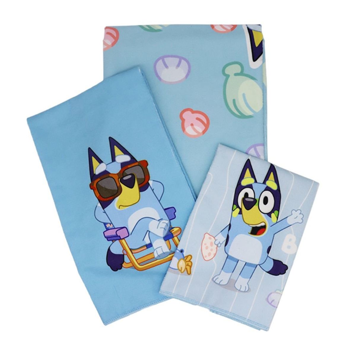 BLUEY - Set de toallas x3 Bluey
